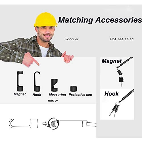 Dual Lens Inspection Camera - 3.9MM/5.5MM/8mm/14.5MM 1M/5M/10M/20M