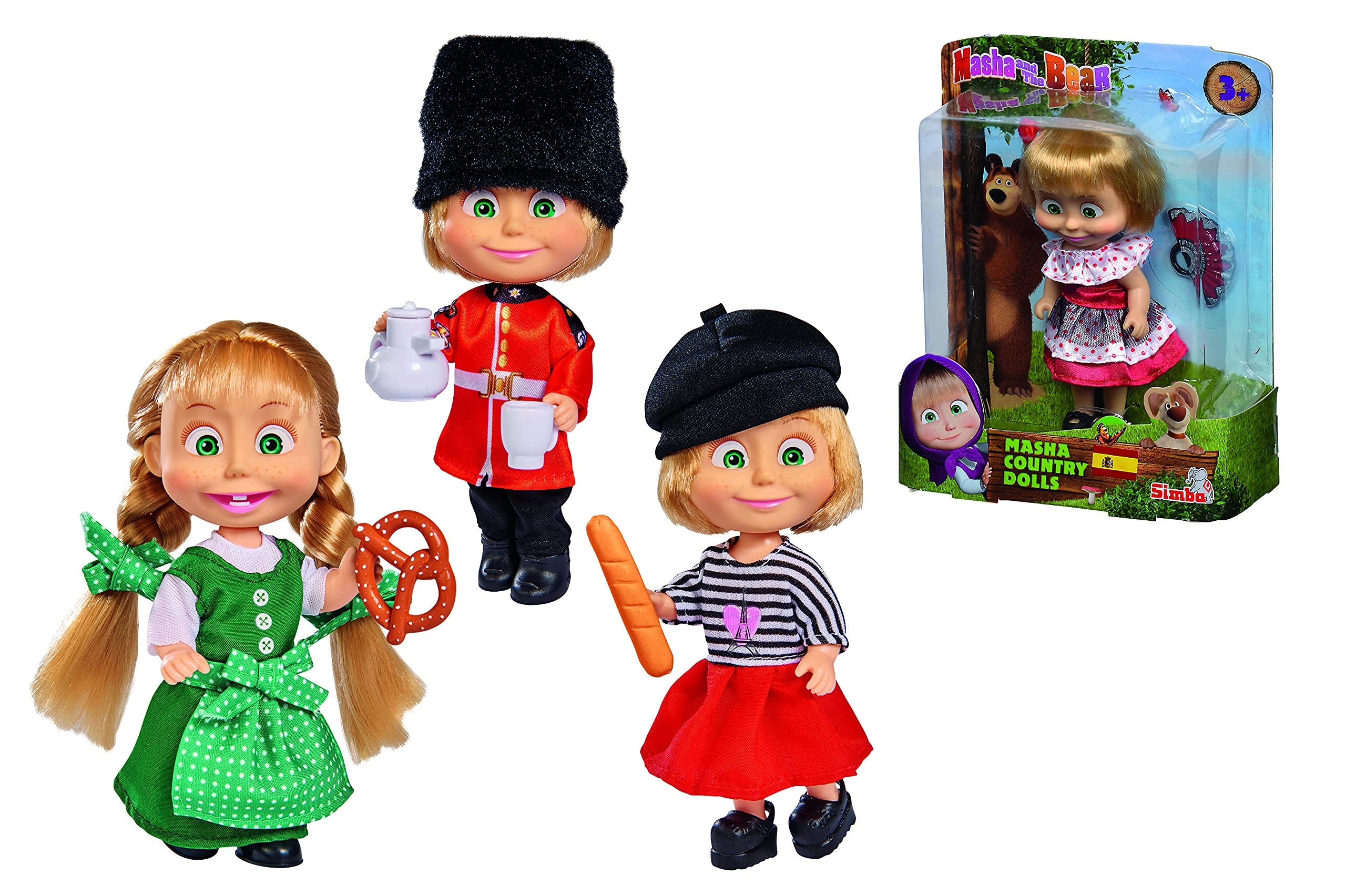Masha Country Edition Doll - Girl Ages 3+