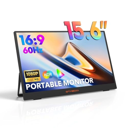Portable Monitor - 15.6 Inches FHD 1080p