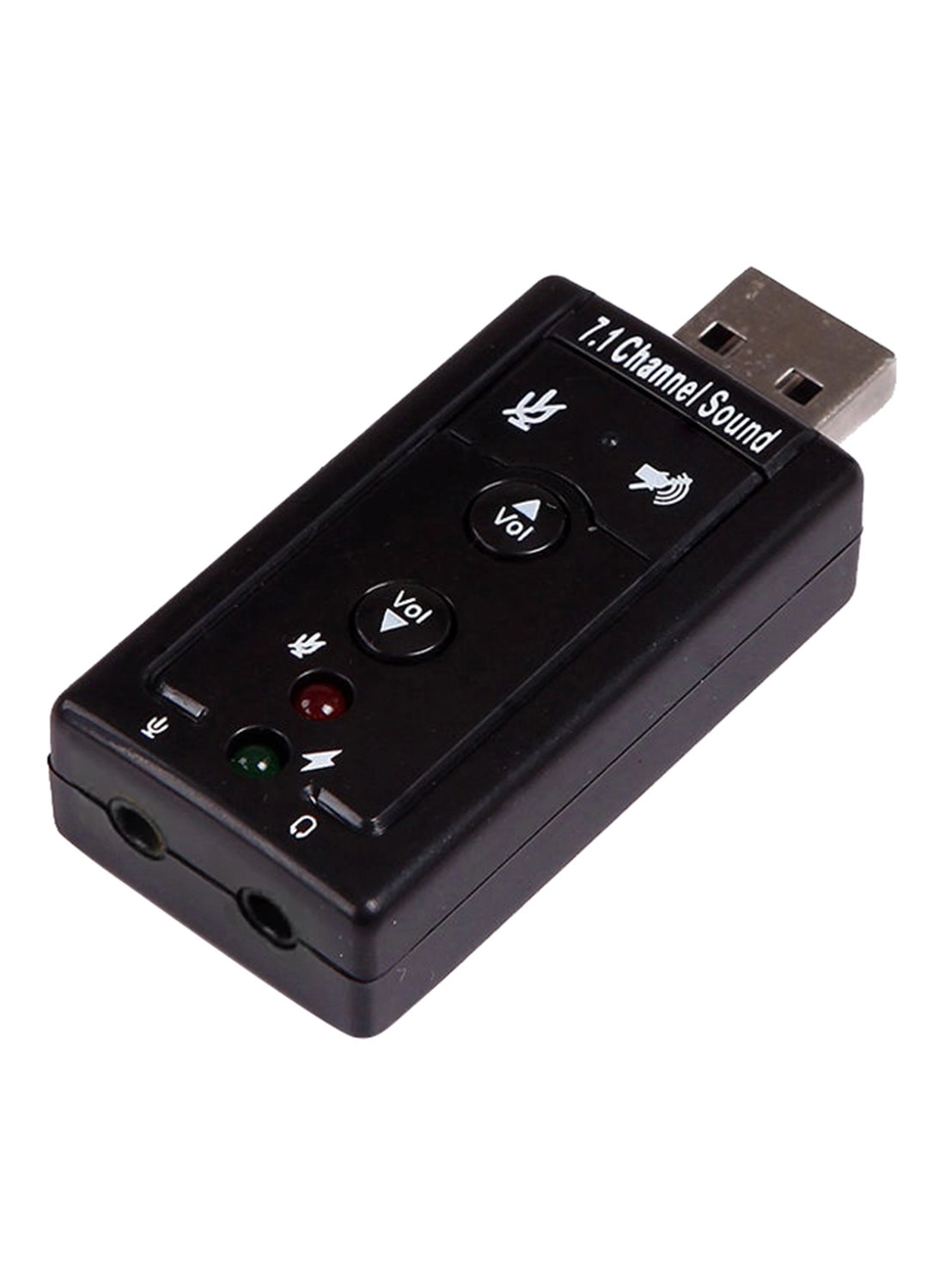 7.1 Channel USB Sound Card Adapter