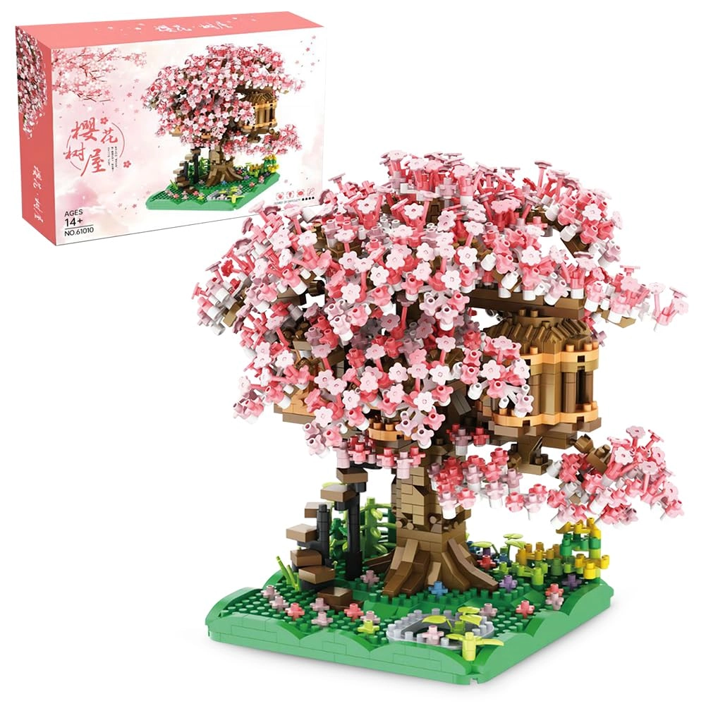 MIFKLMV Sakura Tree House - Pink
