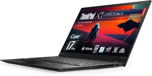 (Renewed) ThinkPad X1 Carbon Gen 5 - 14'' Core i7-6600U 8GB DDR4 512GB SSD