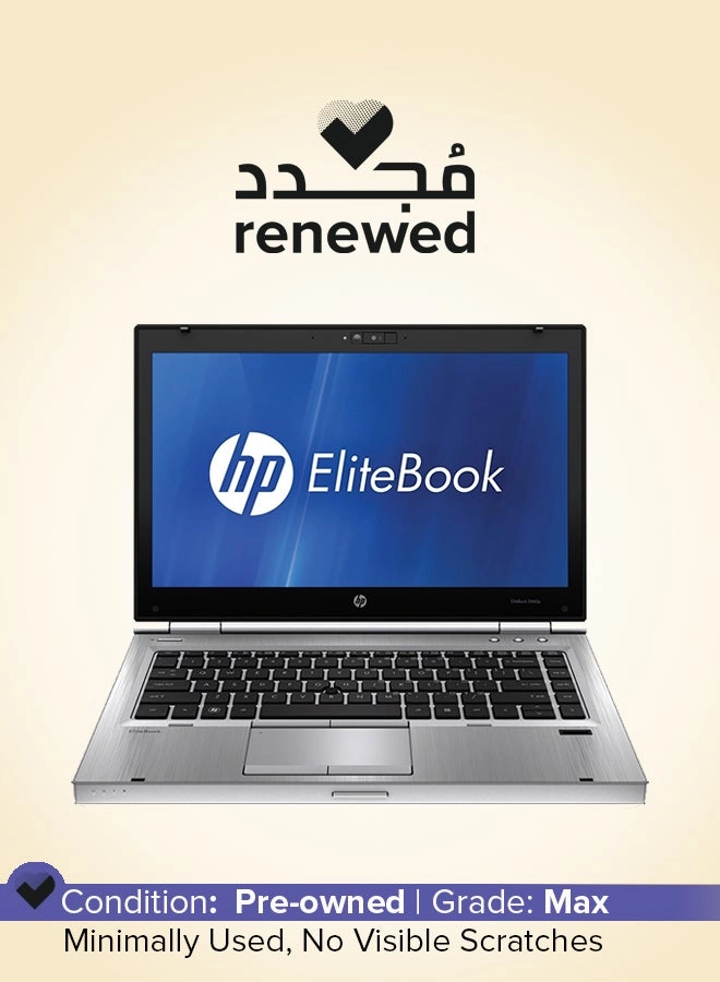 HP (Renewed) Elitebook 8460P - 14'' 256GB SSD 8GB i7
