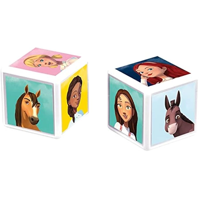 Top Trumps Match: Spirit - 25 Character Cubes 15 Mini Top Trumps Cards