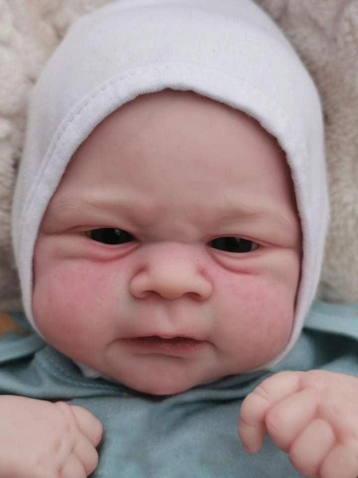 Elijah Reborn Baby Doll - 46 cm Blue Eyes