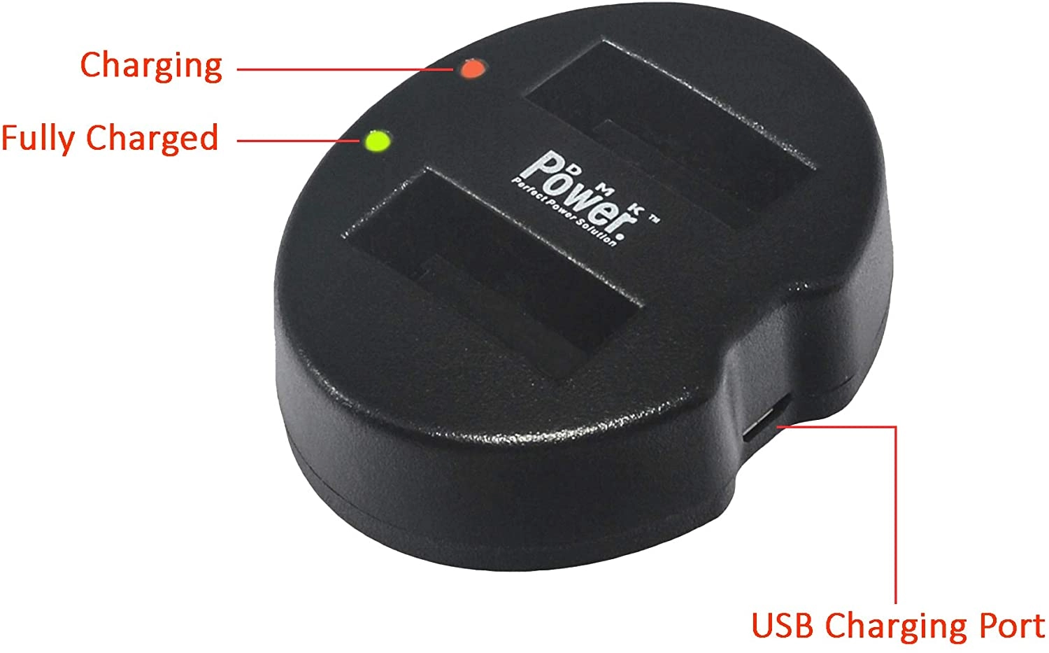 LP-E17 Dual USB Battery Charger - 7.0V-7.4V DC5V/2A