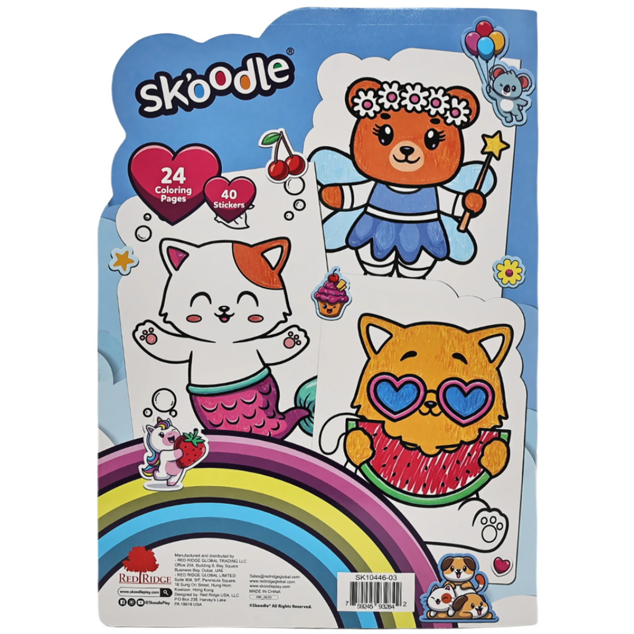 Unicorn Activity Sticker Book Coloring 40 pcs