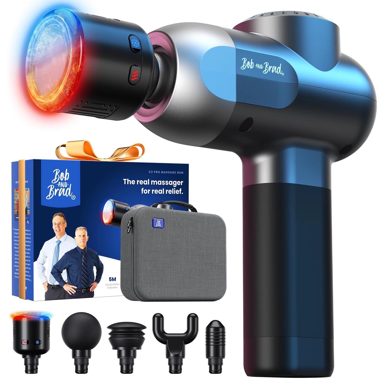 Bob and Brad C2 Pro QL/DMS.C2-J Massage Gun - Hot & Cold