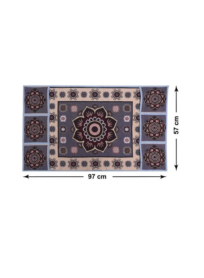 Fridge Top Cover - 97 cm x 57 cm x 1 cm + Fridge Mat - 48 cm x 33 cm x 1 cm