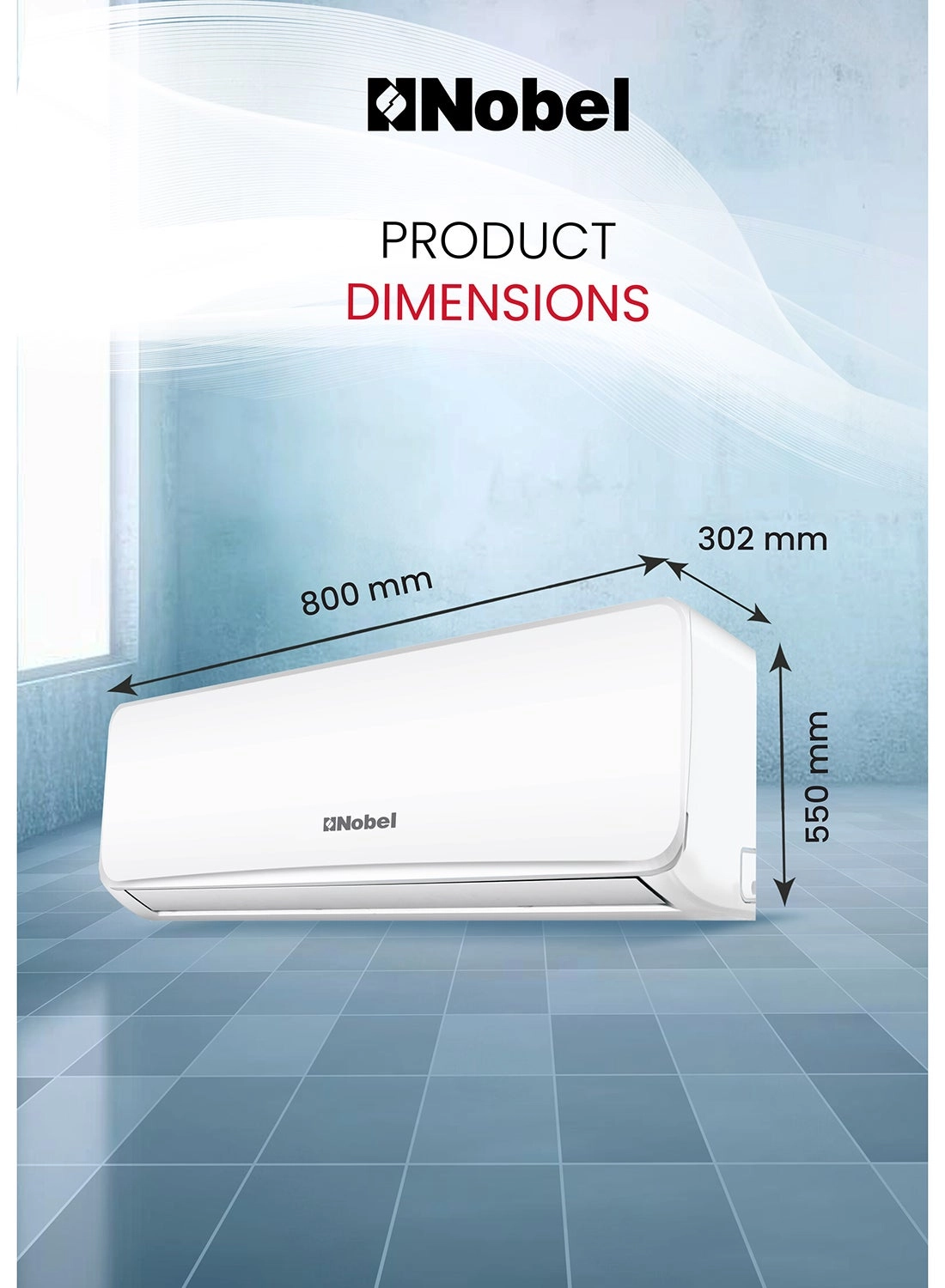NSAC18VTL - 18000BTU R410 Inverter