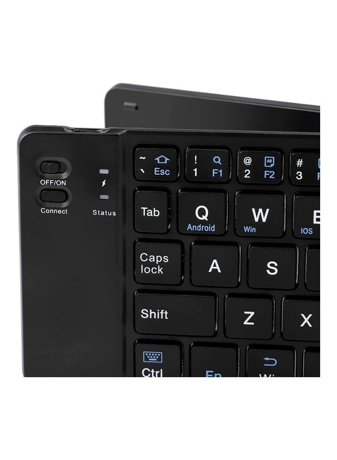Round Keycap Touch Keyboard Case - Wireless