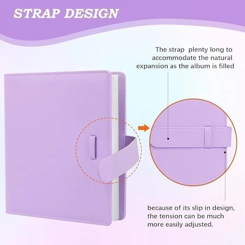 2x3" 256 Pockets Fabric Cover Photo Album