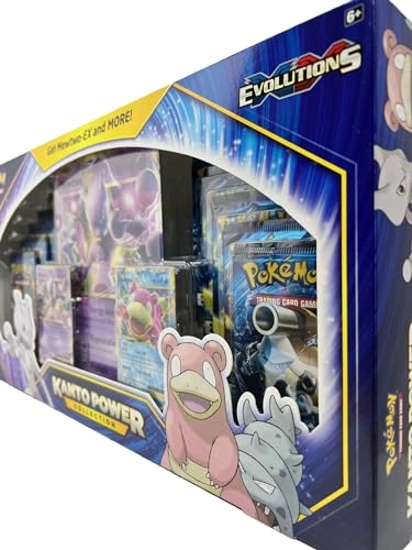 Mewtwo-EX - Oversized + Slowbro-EX + XY Evolutions Booster Pack - 10pcs