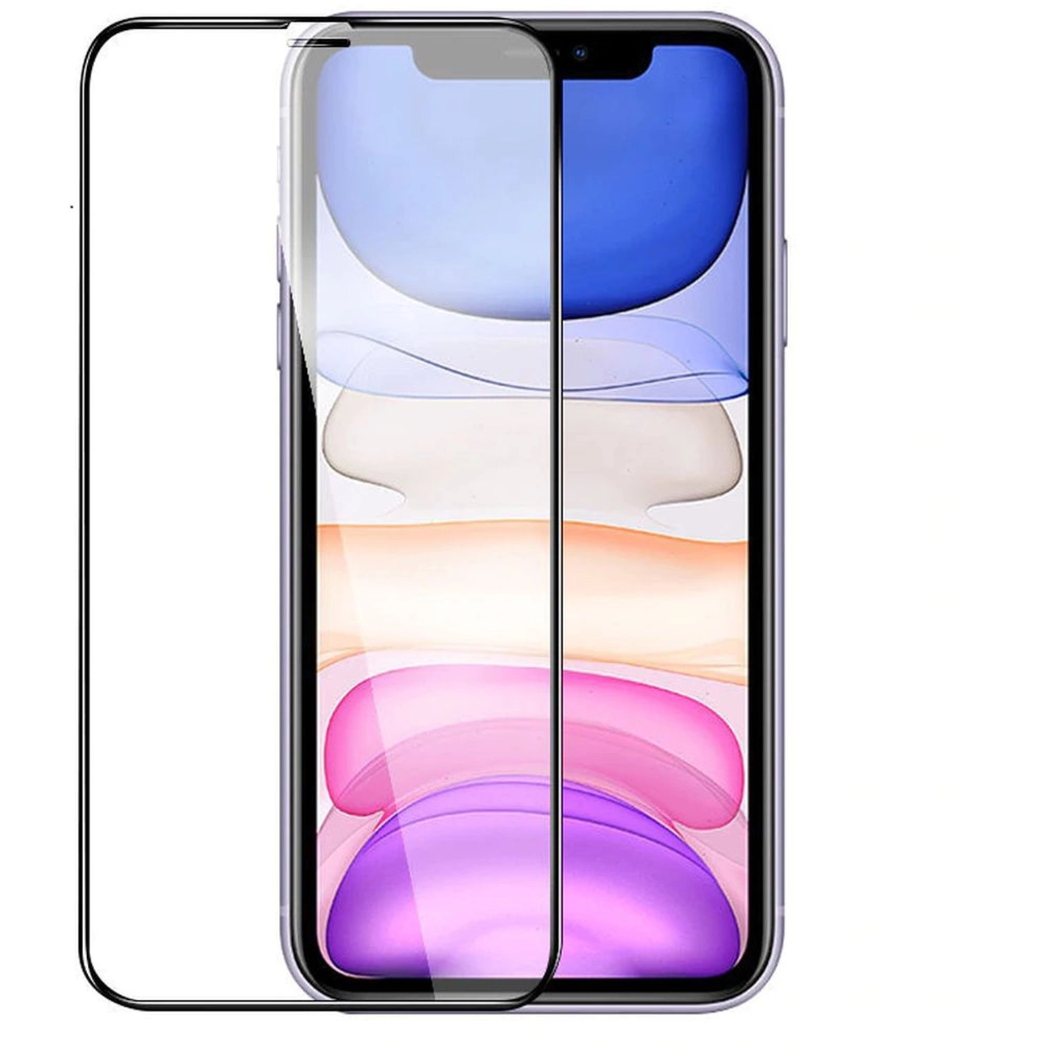 Clear Glass Screen Protector + TPU Back Protector for iPhone 12 Mini