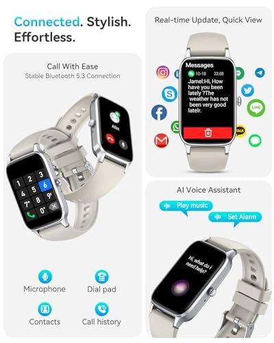 Fitness Tracker Smart Watch - 1.57 Waterproof
