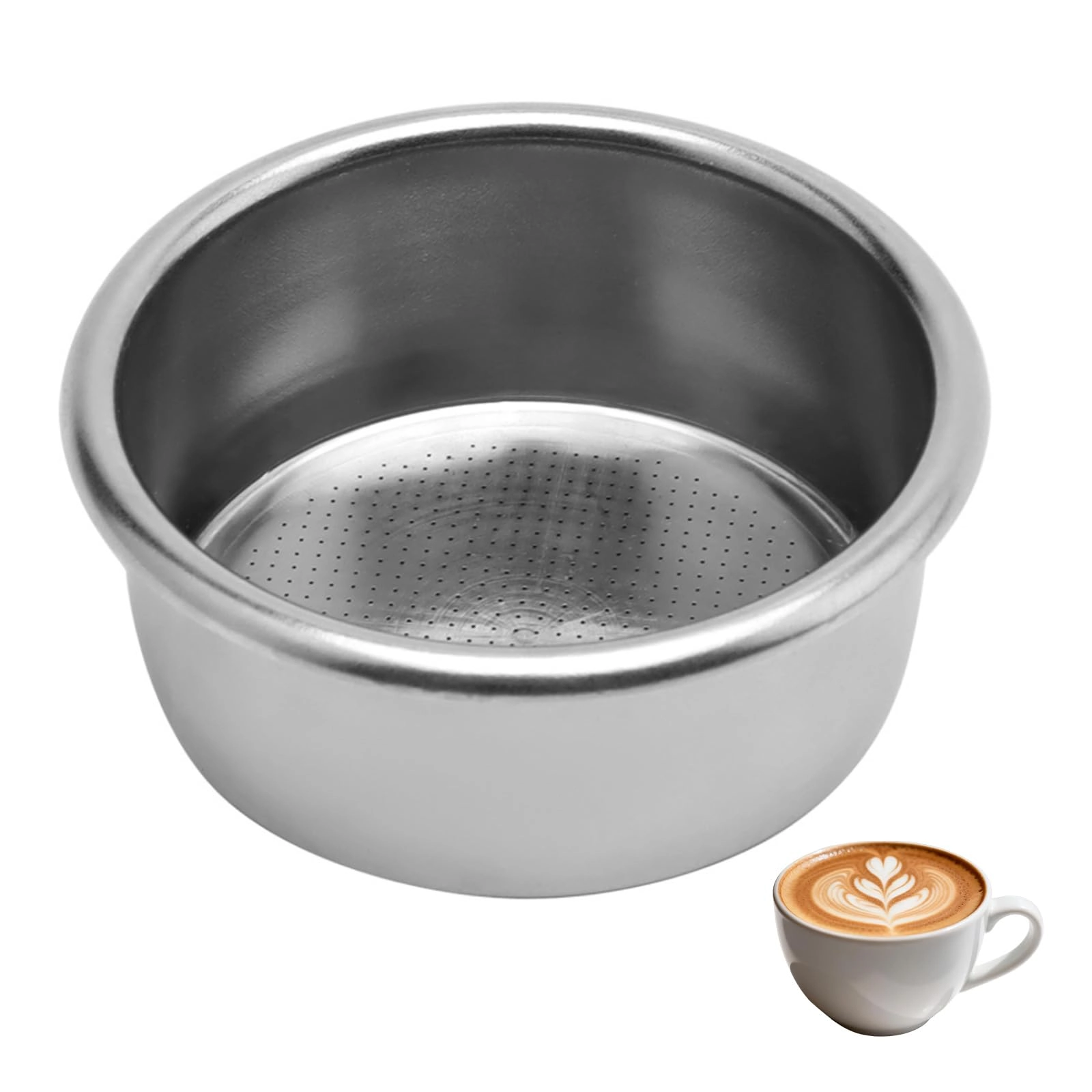 KaCrypto Portafilter Basket - 54mm Stainless Steel