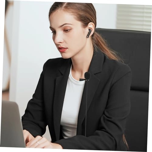 Professional Podcast Omnidirectional Condenser Lavalier Mic Wireless Microphone