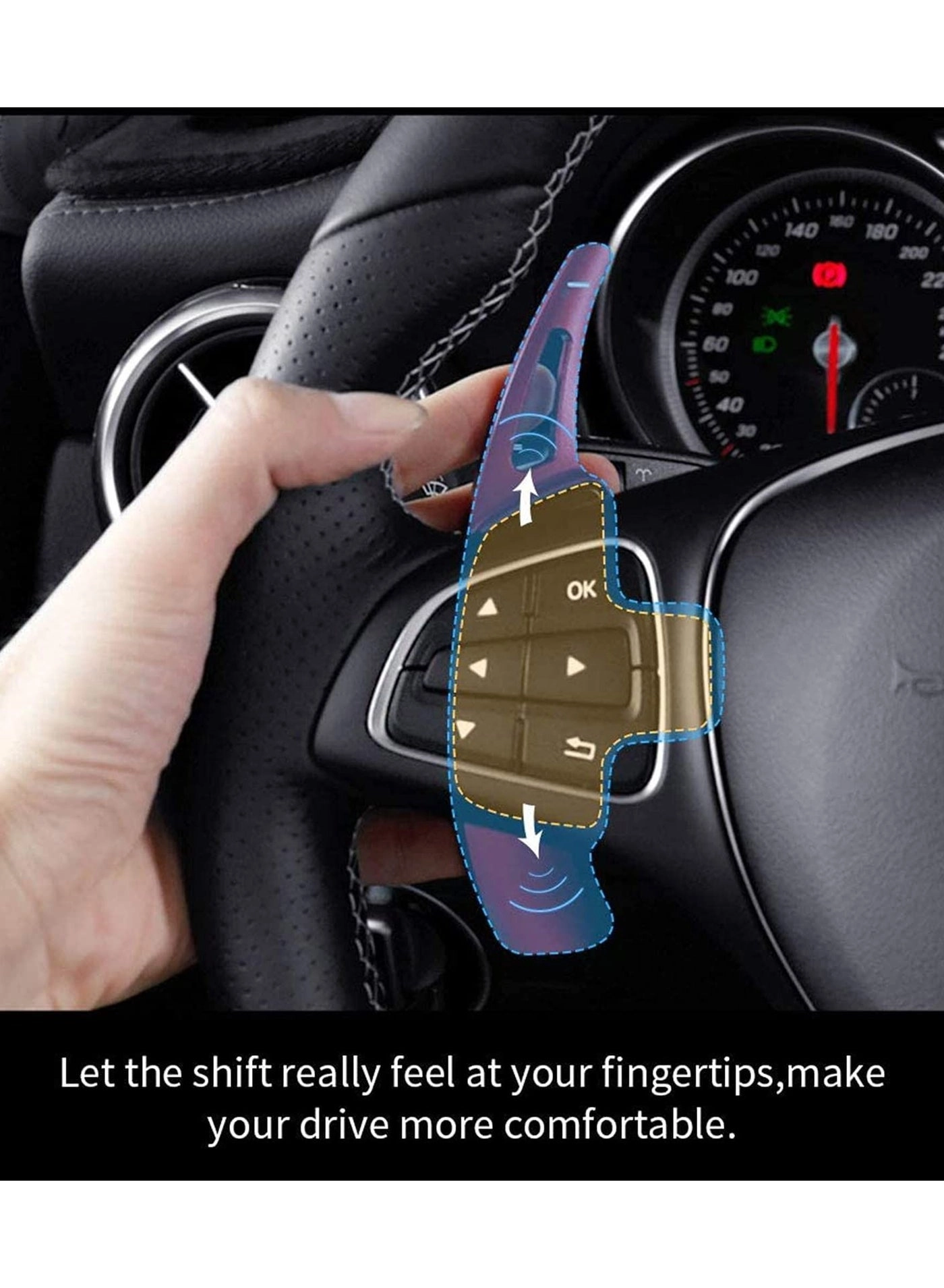 Steering Wheel Paddle Shifter Extension