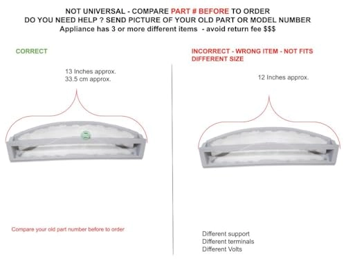 WE18X25102 - compatible with GE Kenmore Washer/Dryer
