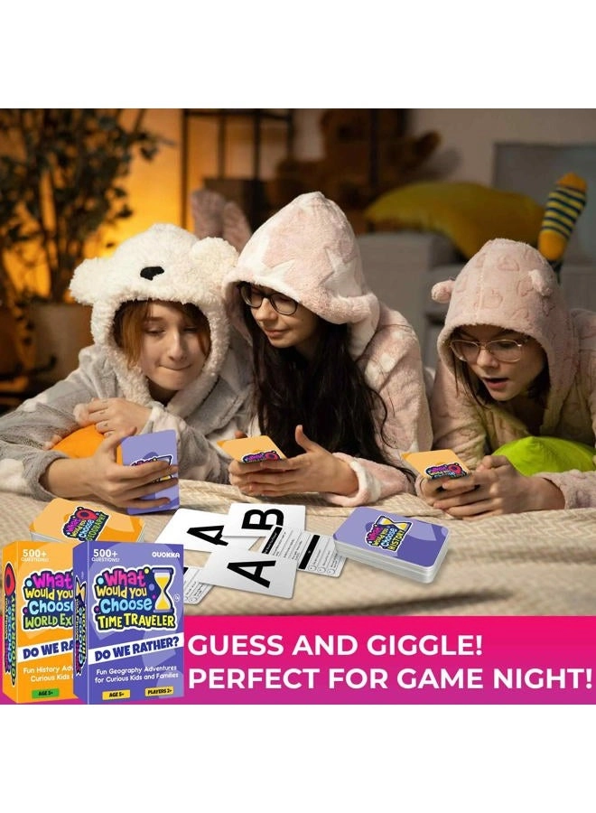 What Would You Choose - 4 Set Card Game