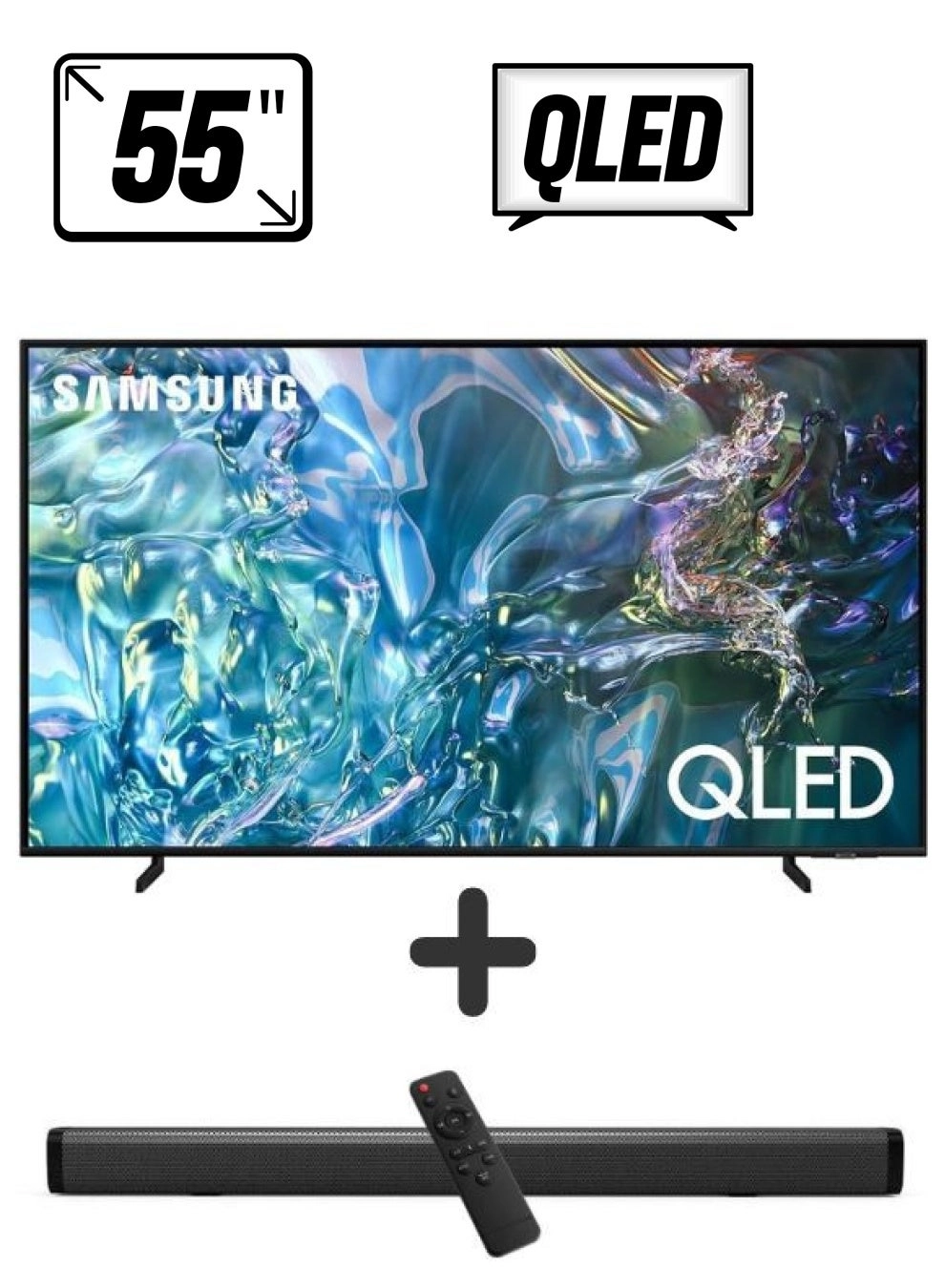 Samsung 55Q60D - 55 inch + SOUNDBAR