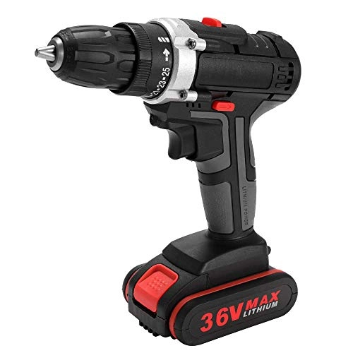 36V Multifunctional Electric Impact Cordless Drill - 1300mAh