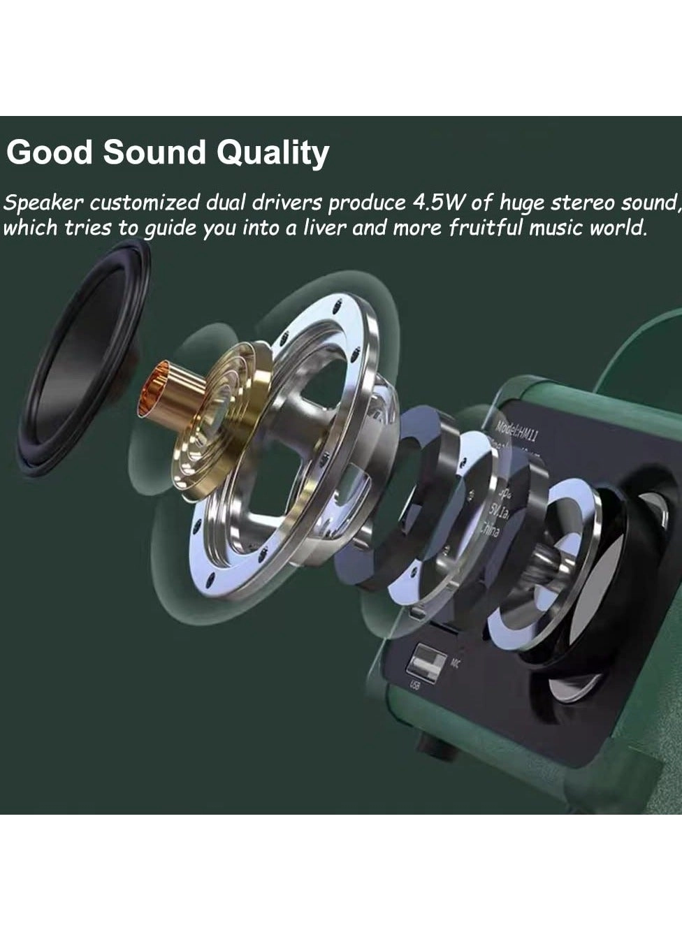 Mini Wireless M3blue Bluetooth Speaker