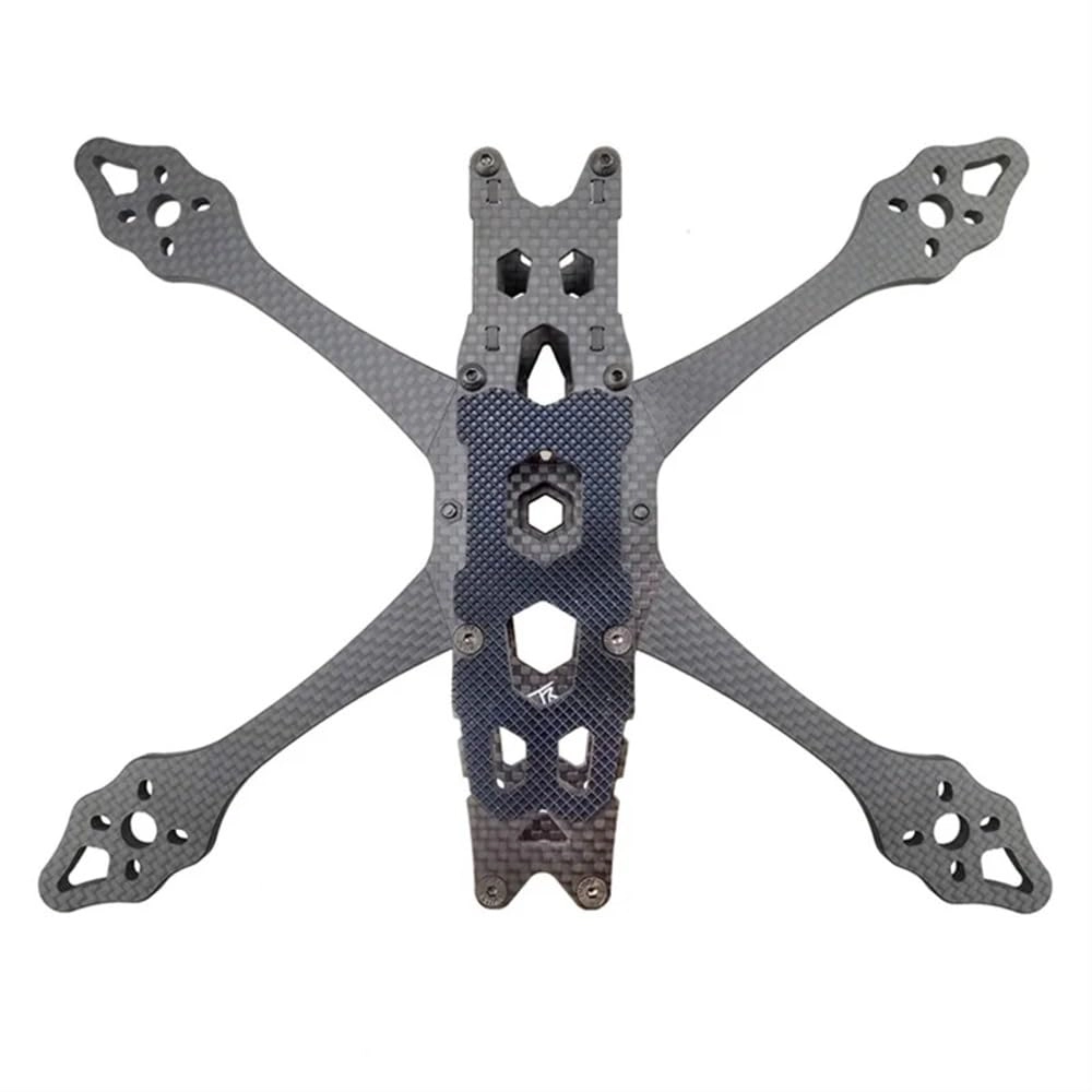 X Type Split Carbon Fiber Frame Kit - 5 Inch 225mm wheelbase