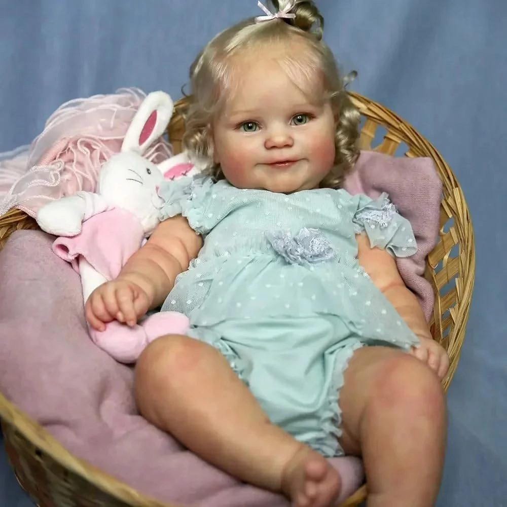 Maddie Reborn Baby Doll - 20 Inch Full body vinyl girl Ages 3+