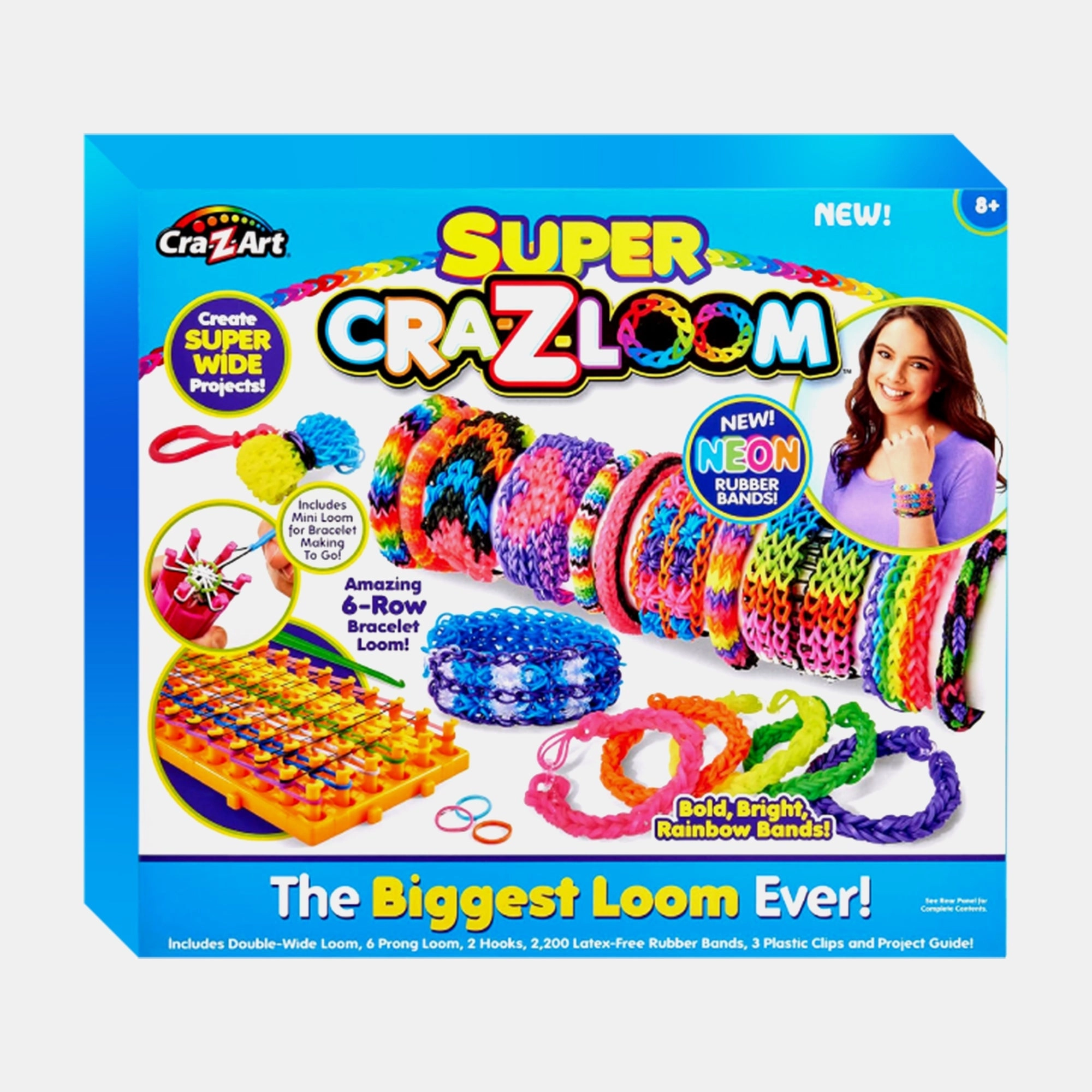 Cra-Z-Art Super Cra-Z-Loom - 8+ years 2212 pieces