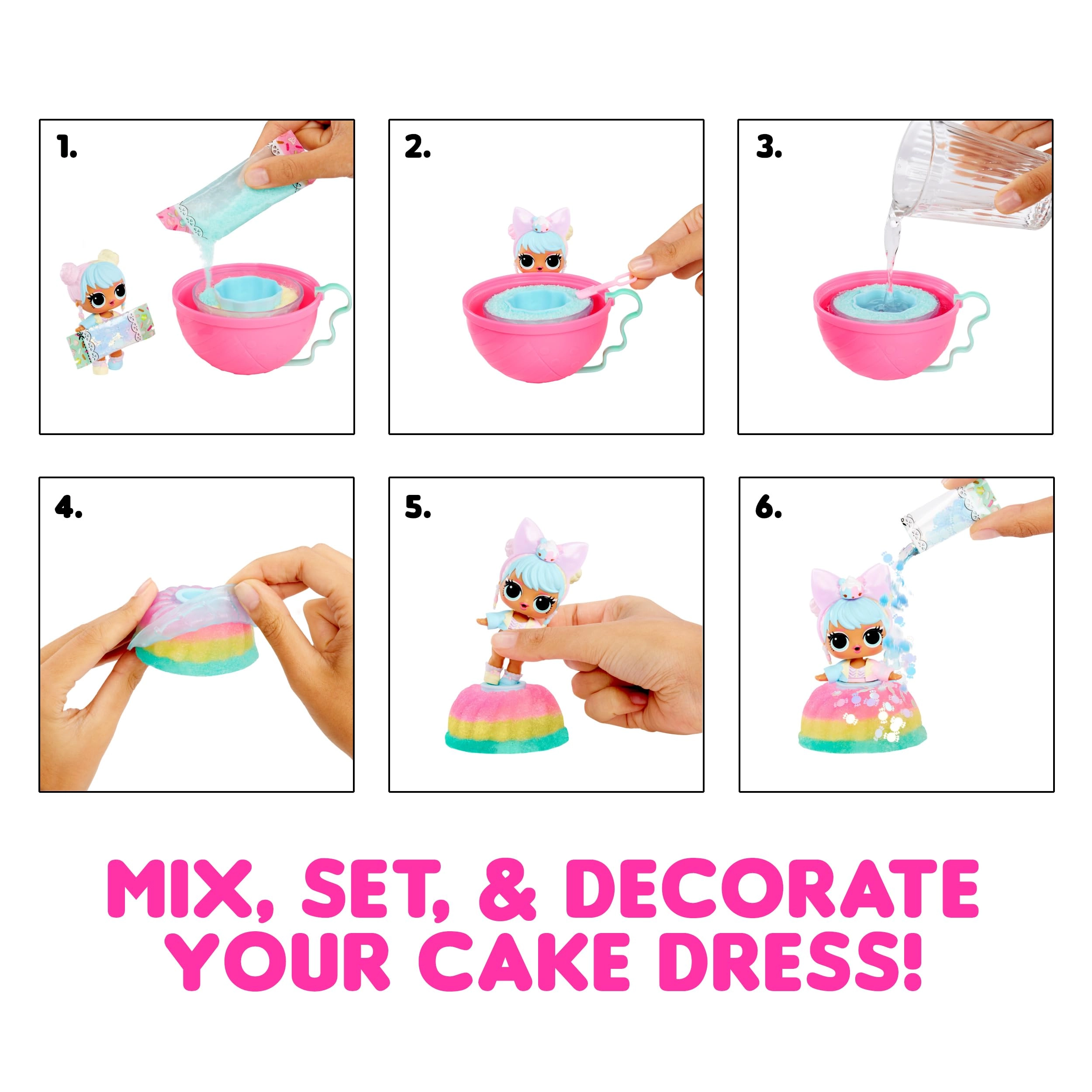 Mix & Make Birthday Cake Tots - Assorted Customizable