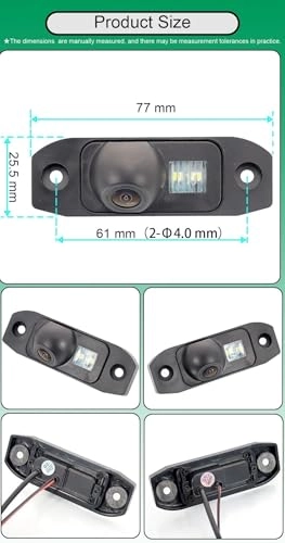 Rear View Camera - Night vision Wire AHD 720P