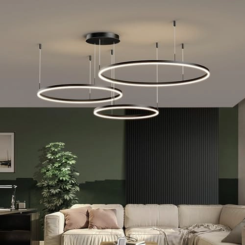 LED Ring Pendant Light - 100 cm