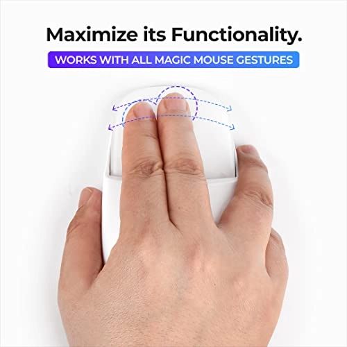 Magic Mouse Grip - Compatible with Magic Mouse 2 White