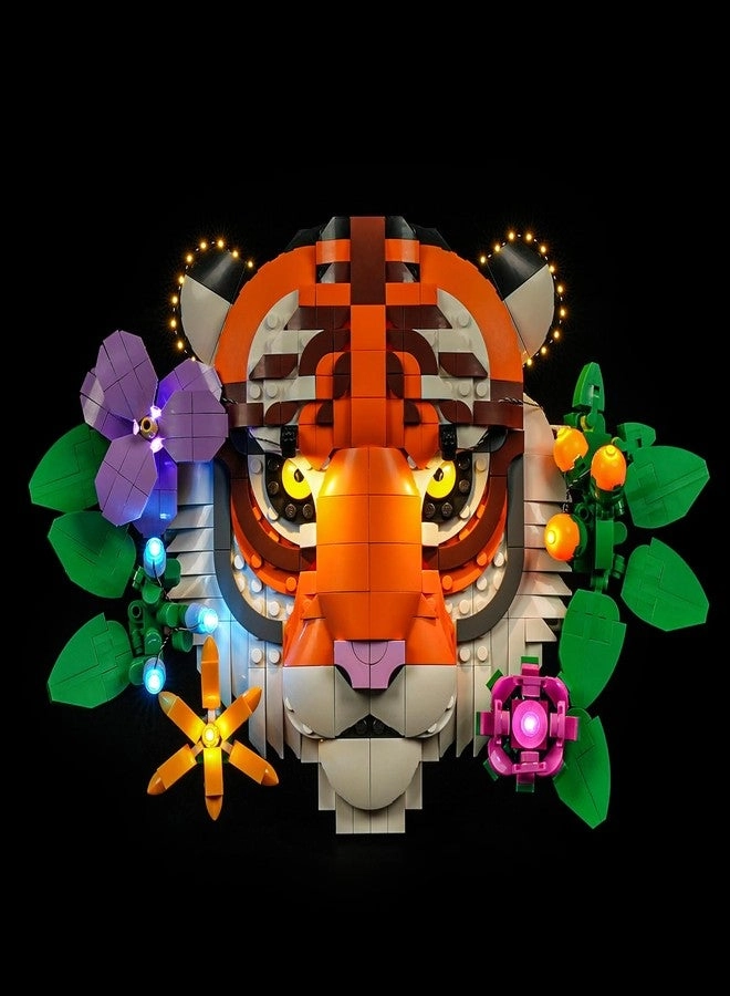 BRIKSMAX 2.0 Light Kit - Compatible with Lego Art 31217 Fauna Collection Tiger