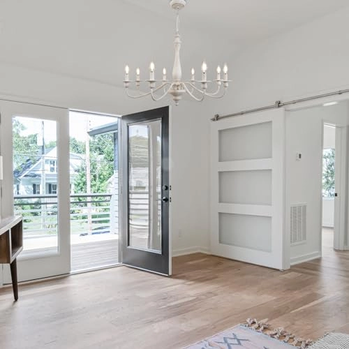 Traditional White Pendant Lamp - 150 cm