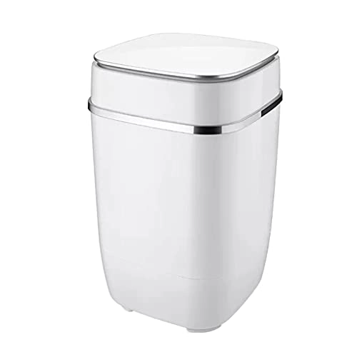 BaiBnn 220V Semi Automatic Shoe Washing Machine Small Household Shoe Brushing Machine Large Capacity (Color : White, Size : 360X 360X590MM)