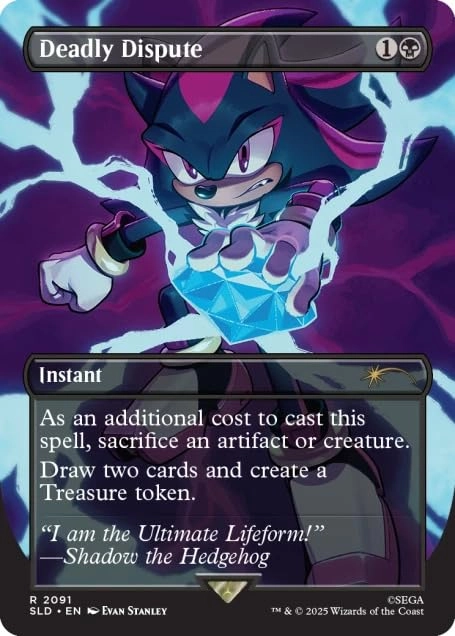 Secret Lair x Sonic The Hedgehog: Chasing Gear - Foil Edition