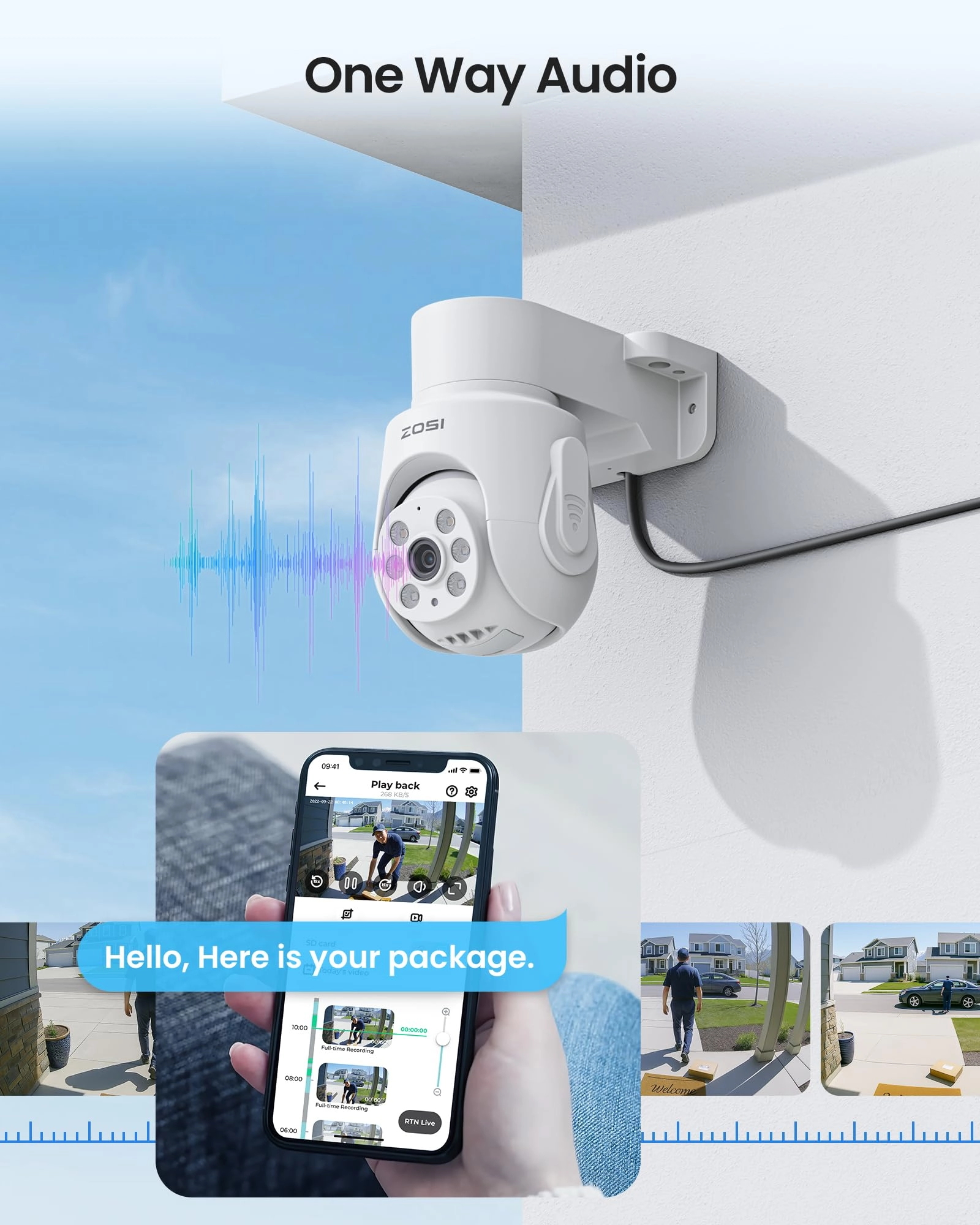 Wired Security Camera System - 8pcs 8CH 5MP