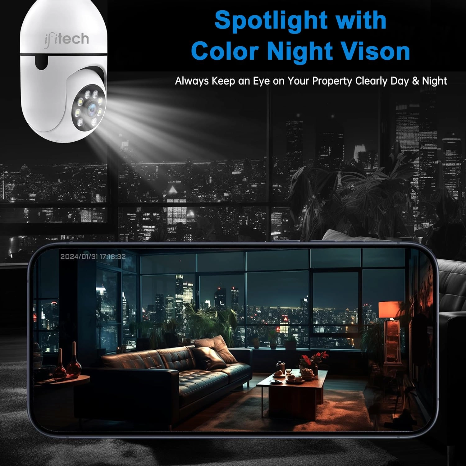 Bulb Camera (3MP)