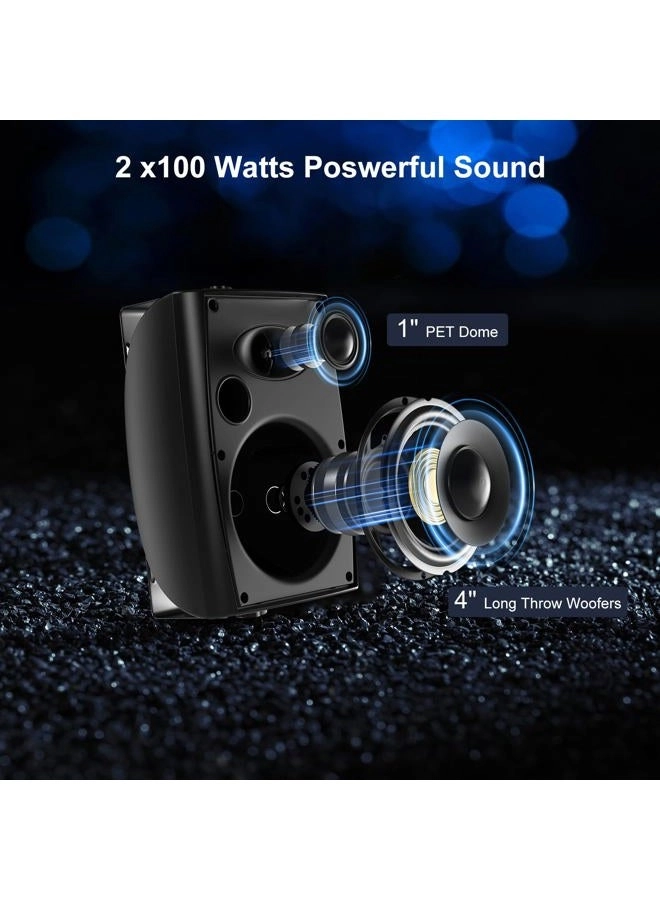 Indoor Outdoor Speakers - 200 Watt