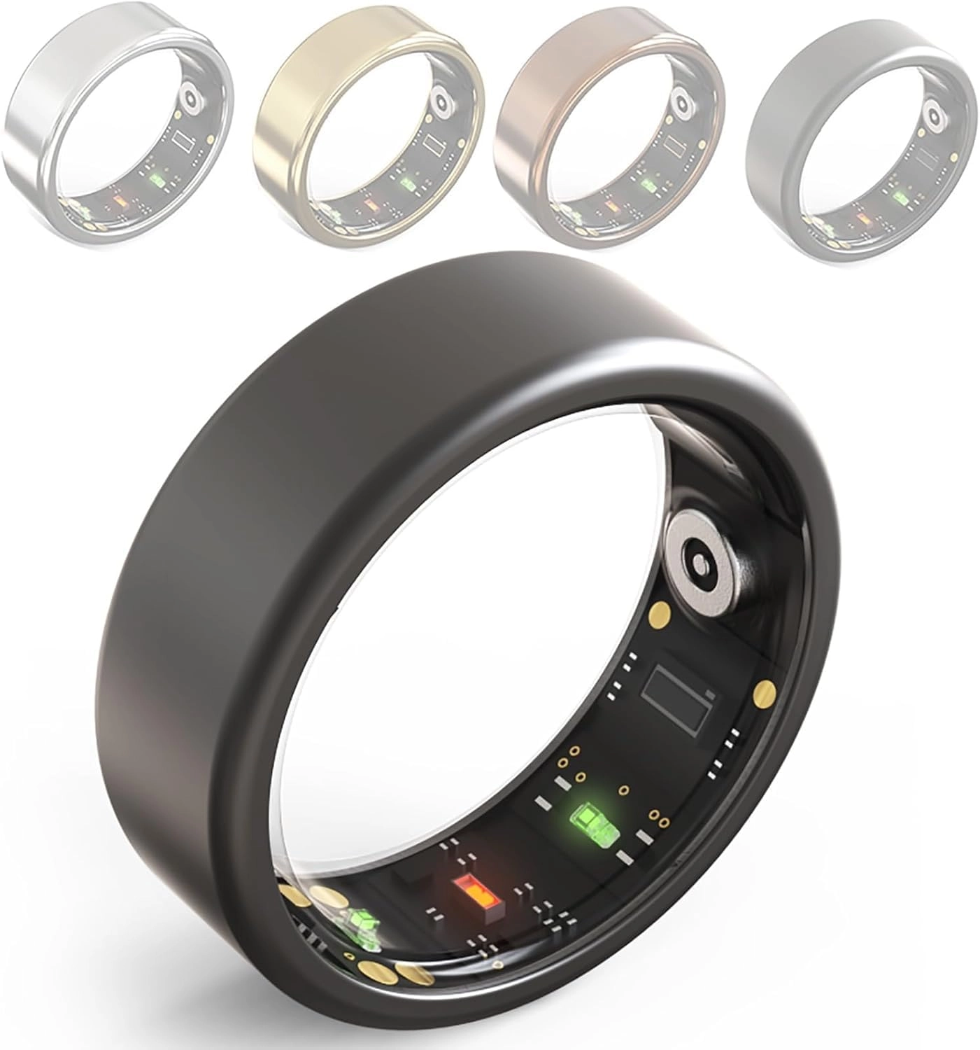 Smart Ring - Heart Rate Temperature Monitoring 7 Day Battery Life