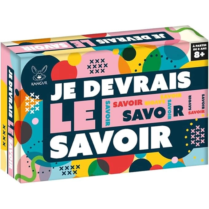 Jeu de Plateau Familial - Quiz Jeu de Cartes (French)