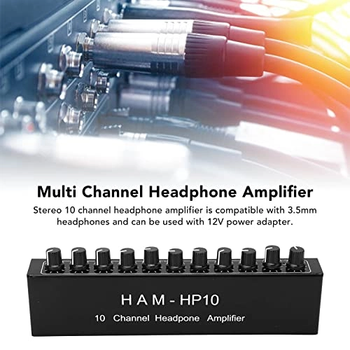 Headphone Amplifier - 10 Channel