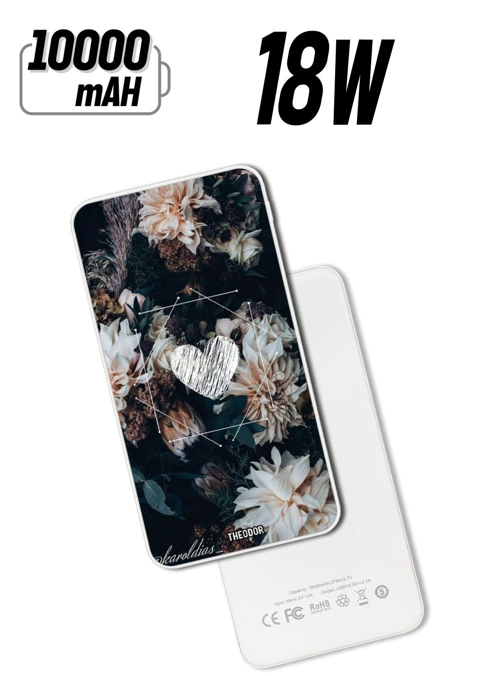 Theodor EX_PPBA231 - 10000 mAh 18W PD