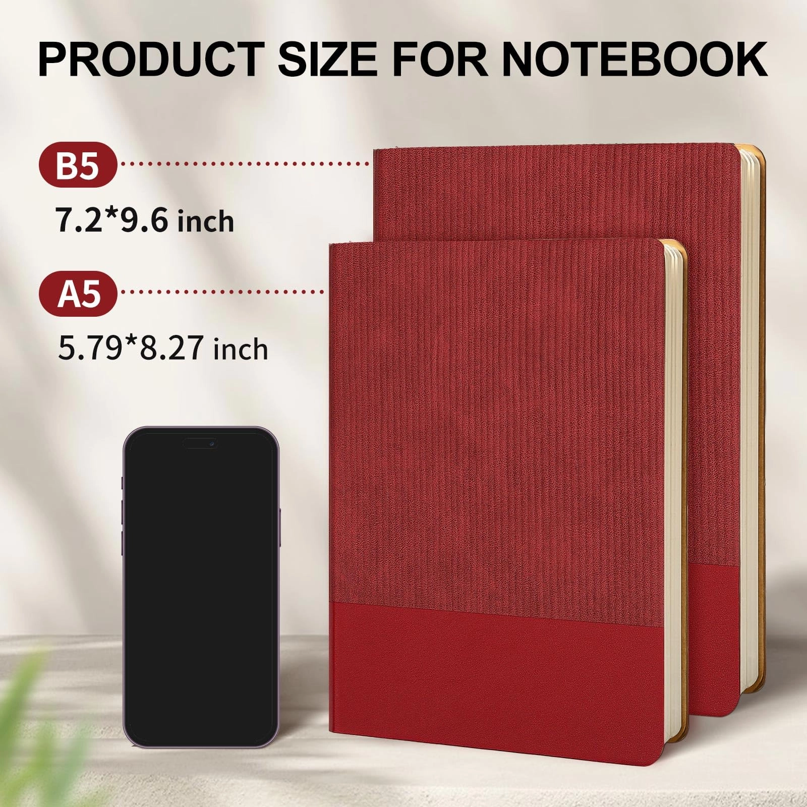 Lined Journal Notebook A5 - Lined 216 Pages