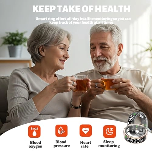 Smart Ring - Silver 11# 5ATM Waterproof