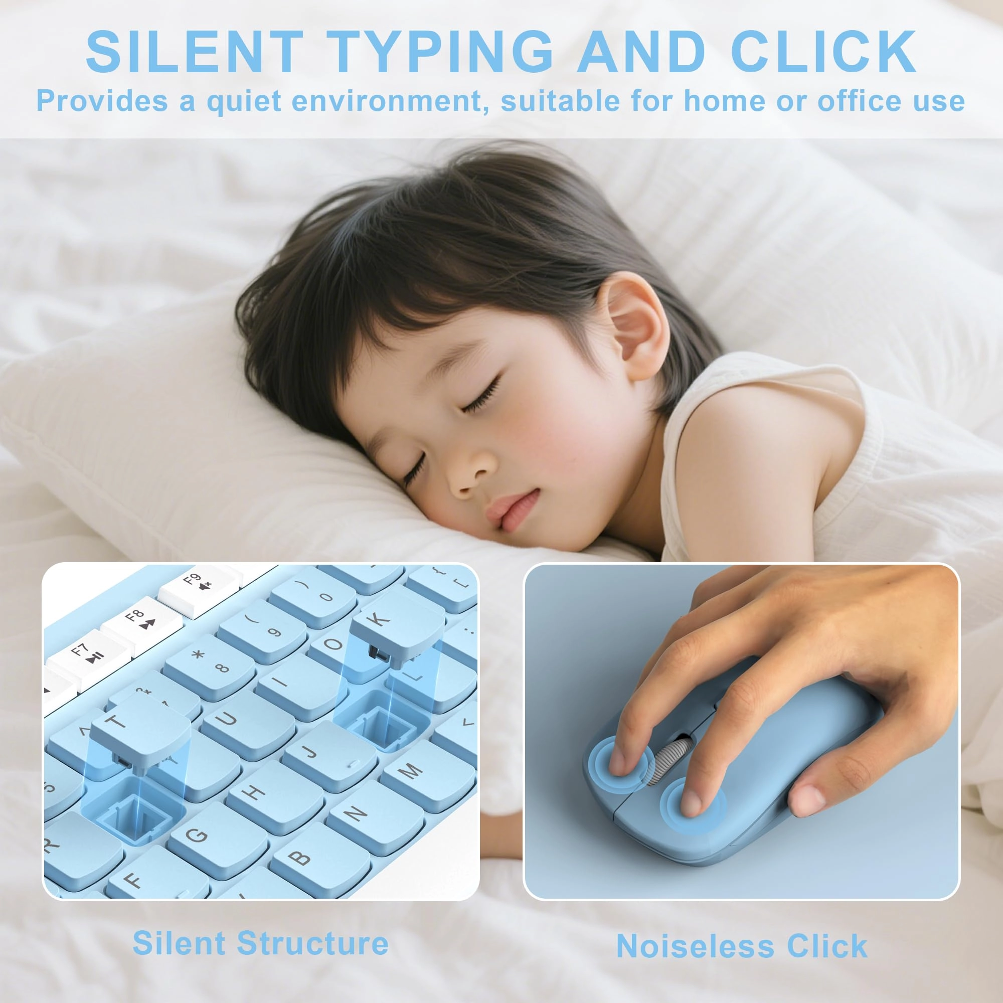Ergonomic Wireless Keyboard - Wired