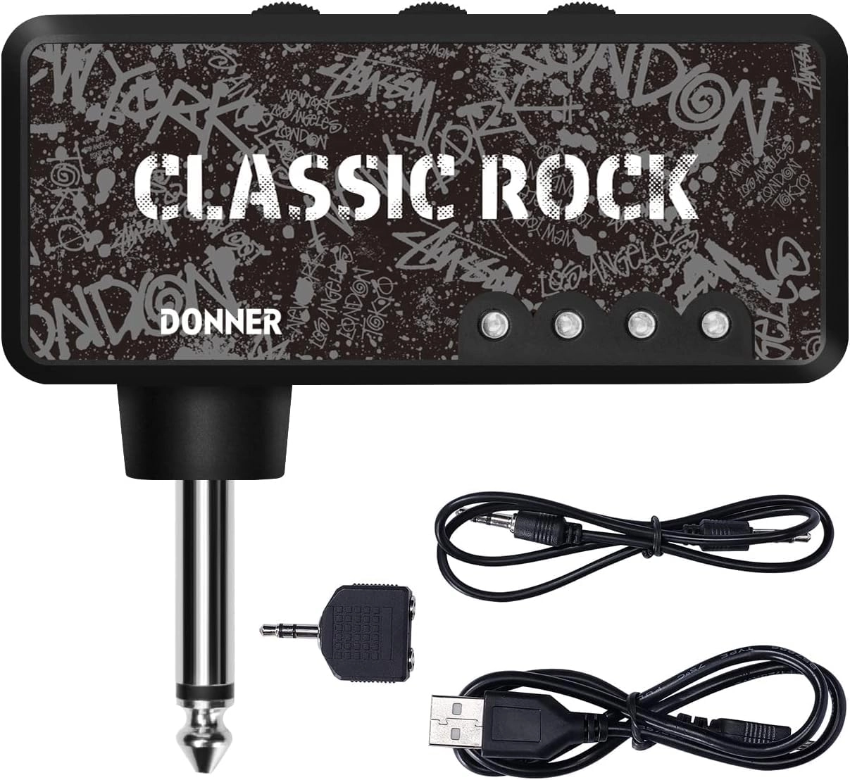 Guitar Headphone Amp - Classic Rock USB Rechargeable Battery