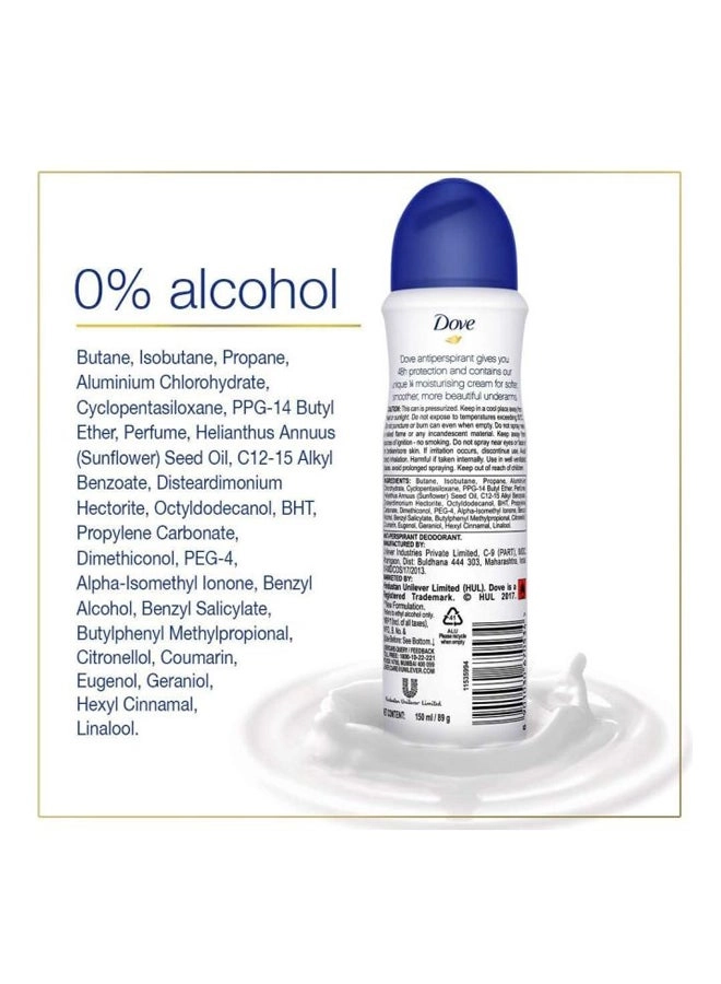 Extra Fresh Dry Antiperspirant Deodorant Spray - 2X150 ml